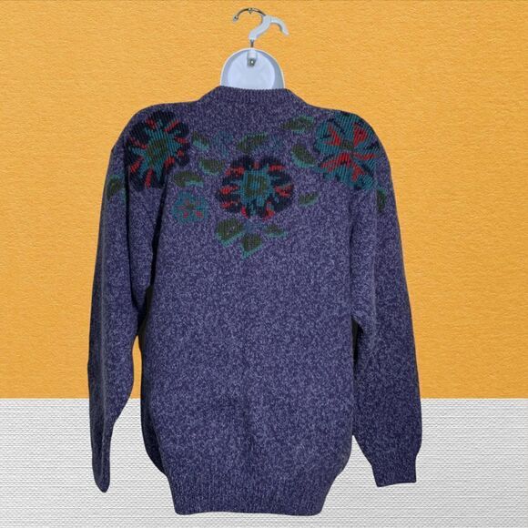 Northern Reflections Cotton and Wool Blend Knit Sweater Size S - Picture 2 of 3